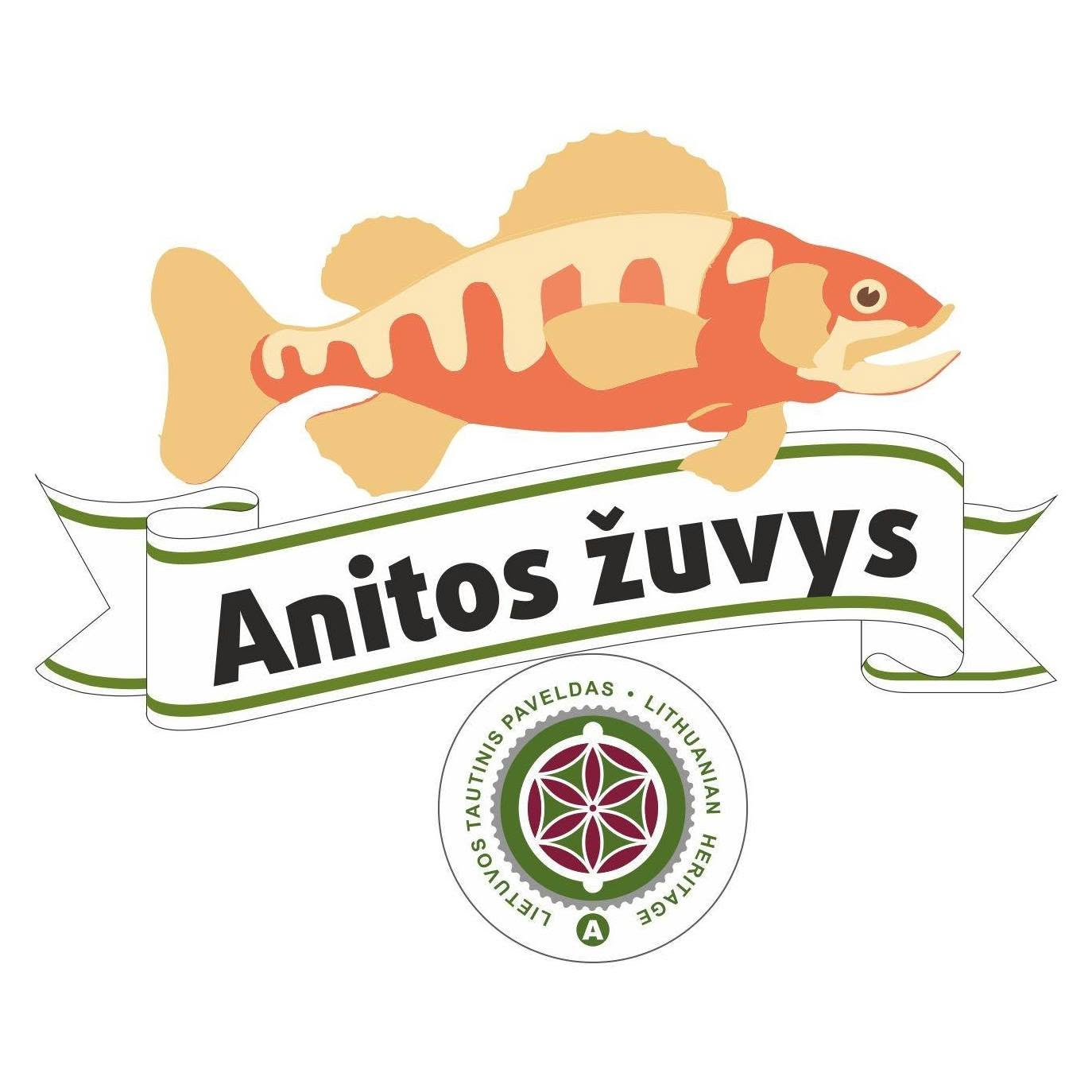 Anitos žuvys logotipas