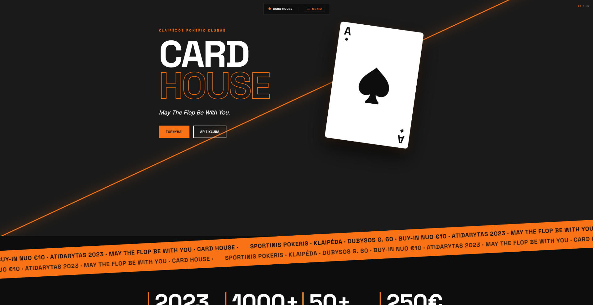 Card House ekrano vaizdas 1