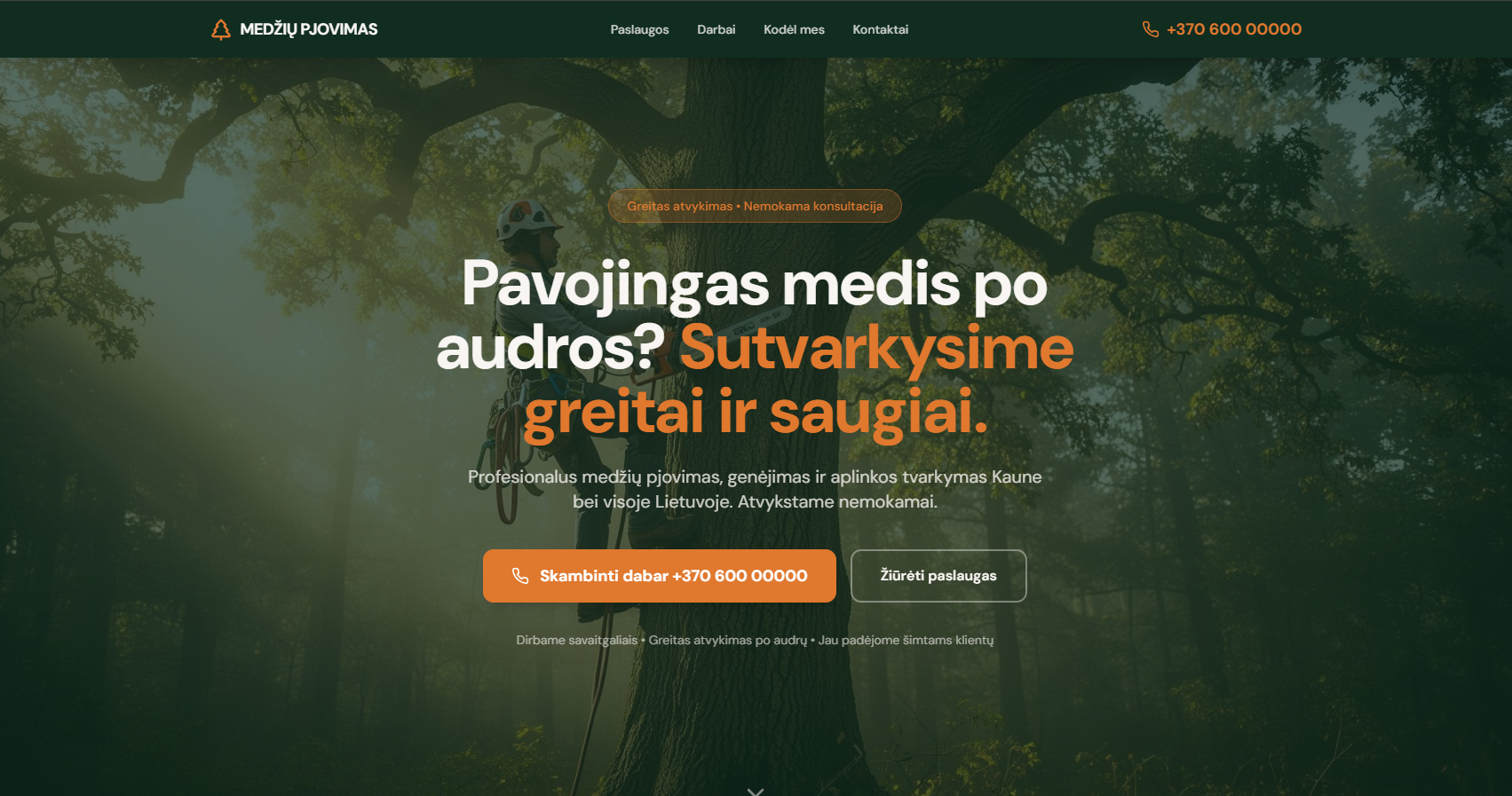 Medžių Pjovimas ekrano vaizdas 1