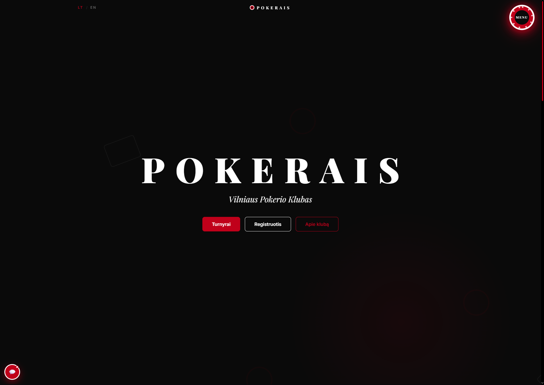 Pokerio klubas Pokerais ekrano vaizdas 1